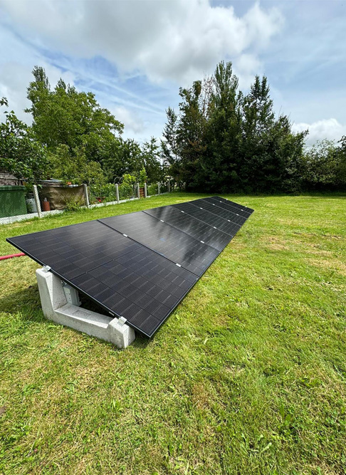 Panneau solaire à Bourges